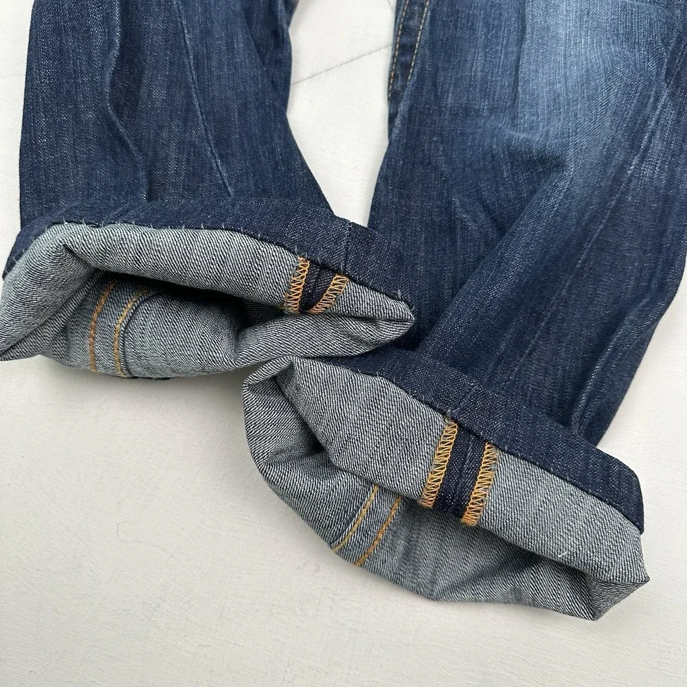 True Religion Joey Super T Bootcut Flared Jeans Mens 30x28 Blue VTG Y2K USA